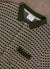 Casa Piccante Shirt | Knitted Cotton | Green Jacquard