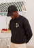 Perci-Post Stamps Sweatshirt | Champion and Percival | Black