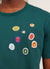 Perci-Post Stamps T Shirt | Champion and Percival | Forest