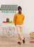 Swooping Eagle Sweatshirt | Champion and Percival | Ochre