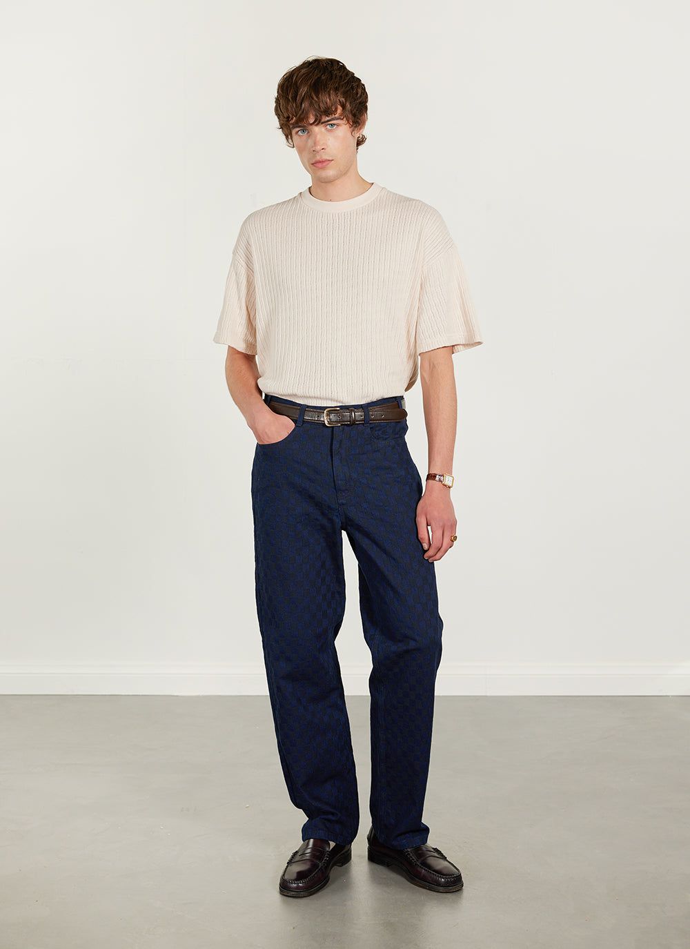 Navy With Black