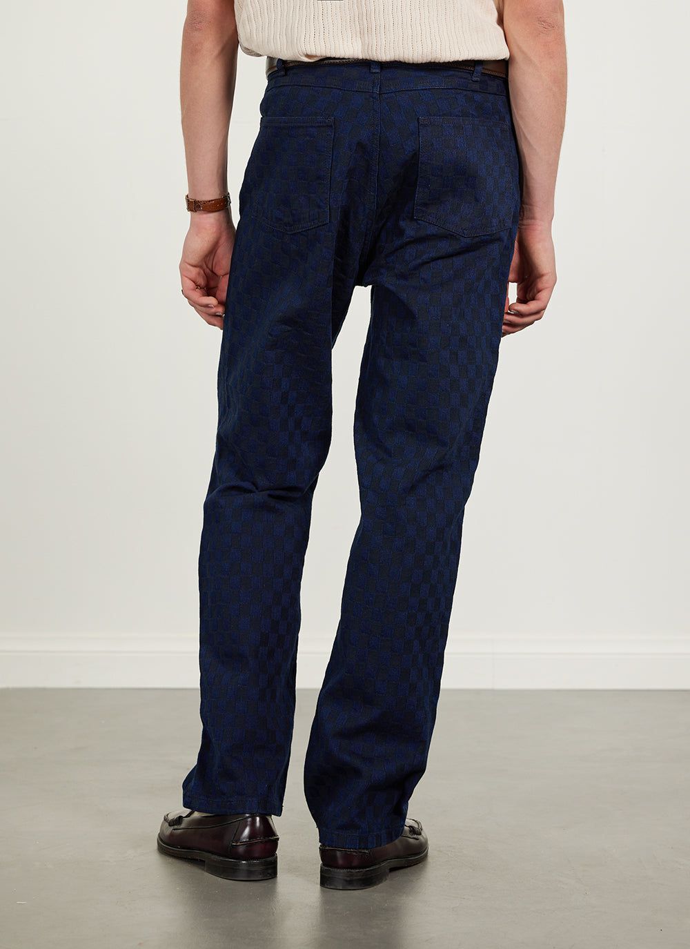 Navy With Black