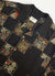Checkerboard Cuban Shirt | Tapestry Linen | Black