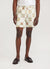 Checkerboard Shorts | Embroidered Linen | Ecru