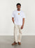 Citrus Oversized Auxiliary T Shirt | Embroidered Organic Cotton | White