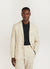 Linen Tailored Blazer | Natural