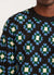 Crochimond Crewneck | Crochet Cotton | Black