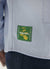 Cul De Sac Overshirt | Embroidered Cotton Twill | Blue Opal