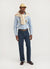 Cul De Sac Overshirt | Embroidered Cotton Twill | Blue Opal