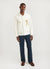 Cul De Sac Overshirt | Embroidered Cotton Twill | Ecru