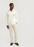Cul De Sac Overshirt | Embroidered Cotton Twill | Ecru