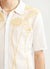 Dandelions Shirt | Knitted Cotton | Cream