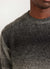 Deku Gradient Crew Neck Jumper | Mohair | Black