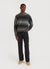 Deku Gradient Crew Neck Jumper | Mohair | Black