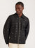 Drop Cap Jacket | Embroidered Wool | Black