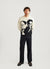 The Finale Cotton Jumper | Seinfeld x Percival | Ecru with Black