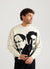 The Finale Cotton Jumper | Seinfeld x Percival | Ecru with Black