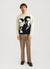 The Finale Cotton Jumper | Seinfeld x Percival | Ecru with Black
