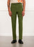 Tailored Linen Trousers | Forest