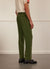 Tailored Linen Trousers | Forest