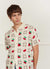 Fruit Crochet Shirt | Cotton | Ecru