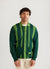 Giddy Up Button Through Knitted Shirt | Seinfeld x Percival | Green