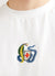 Grass Viper T Shirt | Embroidered Organic Cotton | White