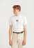 Grass Viper T Shirt | Embroidered Organic Cotton | White