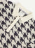 Houndstooth Rugby Shirt | Mohair | Ecru