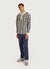 Houndstooth Rugby Shirt | Mohair | Ecru