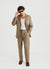 The Kavorka Houndstooth Wool Blazer | Seinfeld x Percival | Tan
