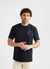 Koi Carp T Shirt | Embroidered Organic Cotton | Black