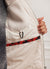 Embroidered Koi Fleece Jacket | Ecru
