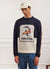 Koi Matches Crew Neck | Merino Wool | Navy