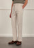 Tailored Linen Trousers | Stone