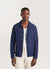 Long Sleeve Cuban Shirt | Tech Pique Weave | Navy
