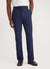 Straight Leg Trousers | Tech Pique Weave | Navy