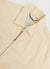 Nettle Zip Overshirt | Embroidered Corduroy | Ecru