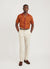 Nettle Cuban Linen Shirt | Brick