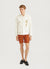 Nettle Shorts | Printed Linen | Brick