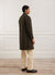 Trench Coat | Melton Wool | Olive