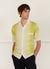 Ombre Knitted Shirt | Organic Cotton | Lime