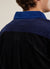 Patchwork Pearce Oversized Shirt | Corduroy | Blue Multi