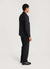 Pinstripe Tailored Blazer | Wool | Black