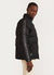 Puffer Jacket | Wool Melton | Black