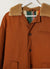Pocket Coat with Wool Trim | Brown
