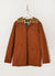 Pocket Coat with Wool Trim | Brown