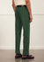 Tailored Seersucker Trousers | Forest