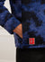 Jacquard Teddy Fleece Overshirt | Wool | Navy