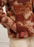 Jacquard Teddy Shell Overshirt | Wool | Rust